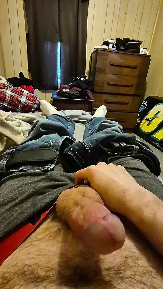 Thick big boner in underwear