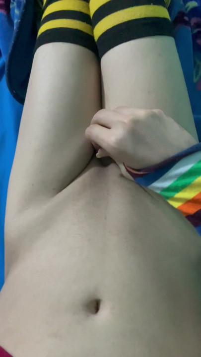 cute solo skinny femboy | Clip 2
