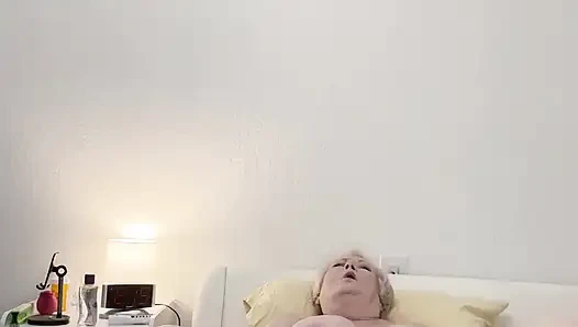 Granny Fucked by Dildo
