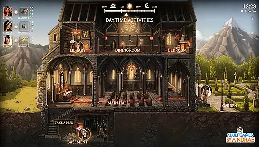 Sisters in Sin Gameplay Part 11 - Rebecca Confronts Lust in the Garden