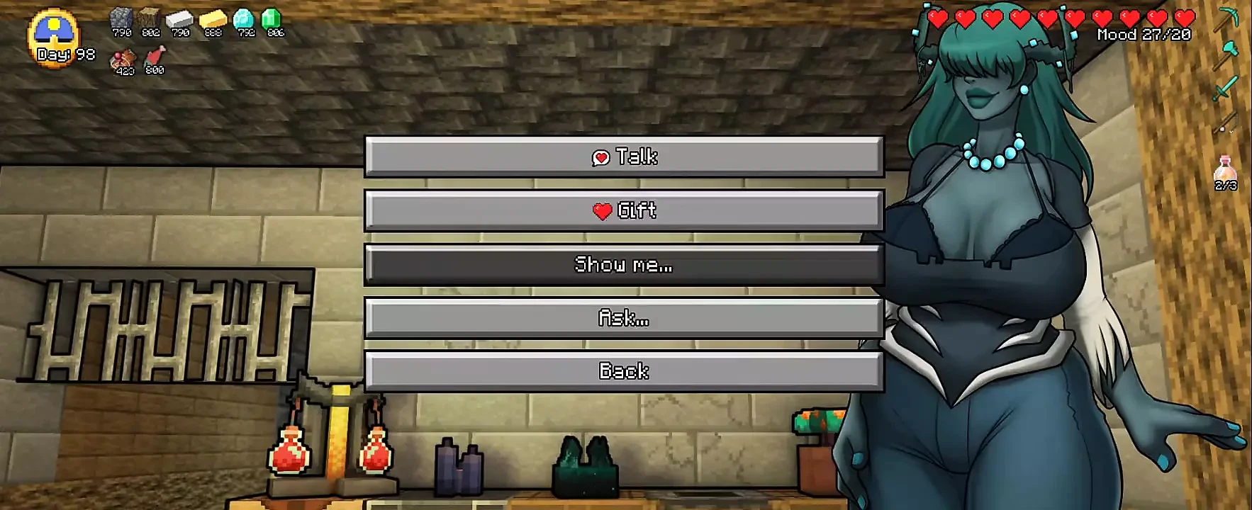 Minecraft kanos kézműves - 51. rész Élvezz el! szerző: Loveskysanhentai