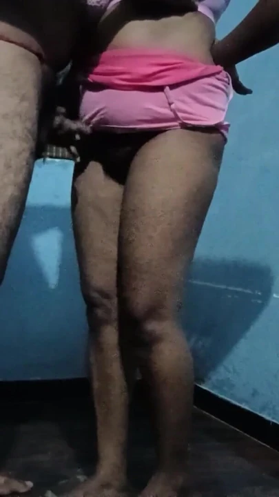 Epic moment from "My hot wife Saranya having fun with her husband."