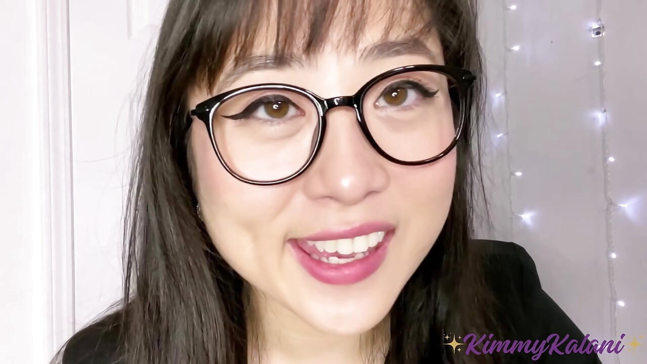 Asian Babe Falls in Love w Your Penis during Medical Study -ASMR- Kimmy Kalani