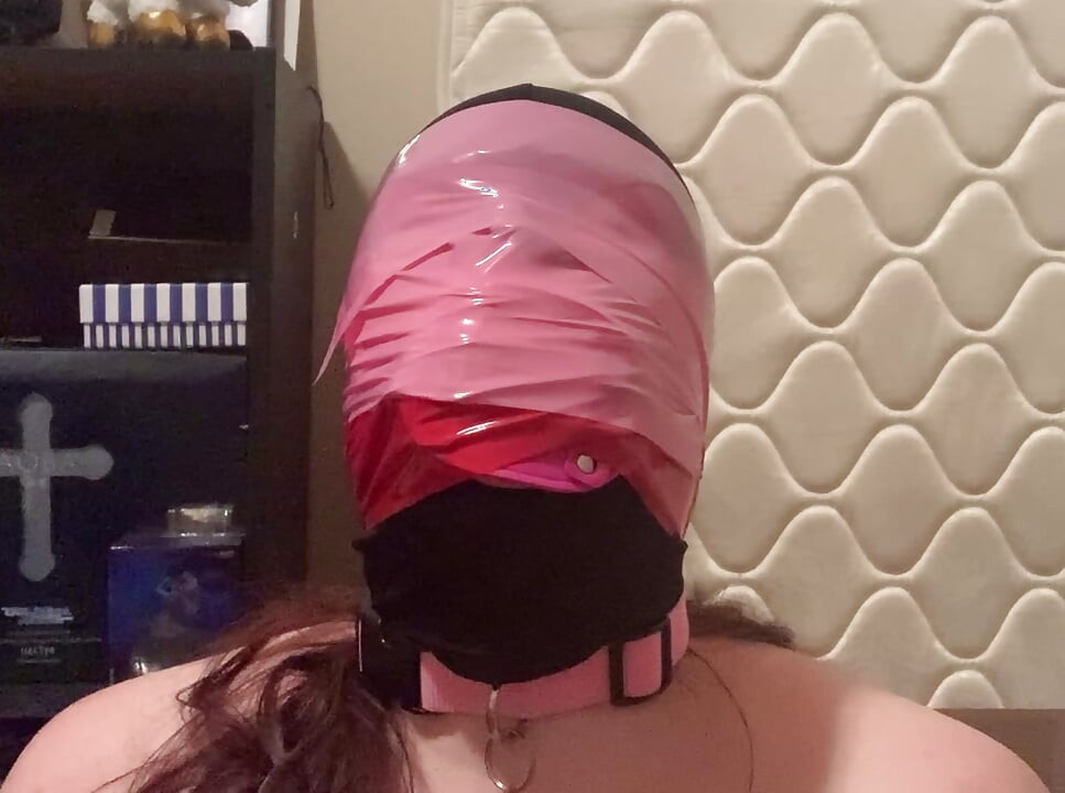 Fake lips wrapped in tape