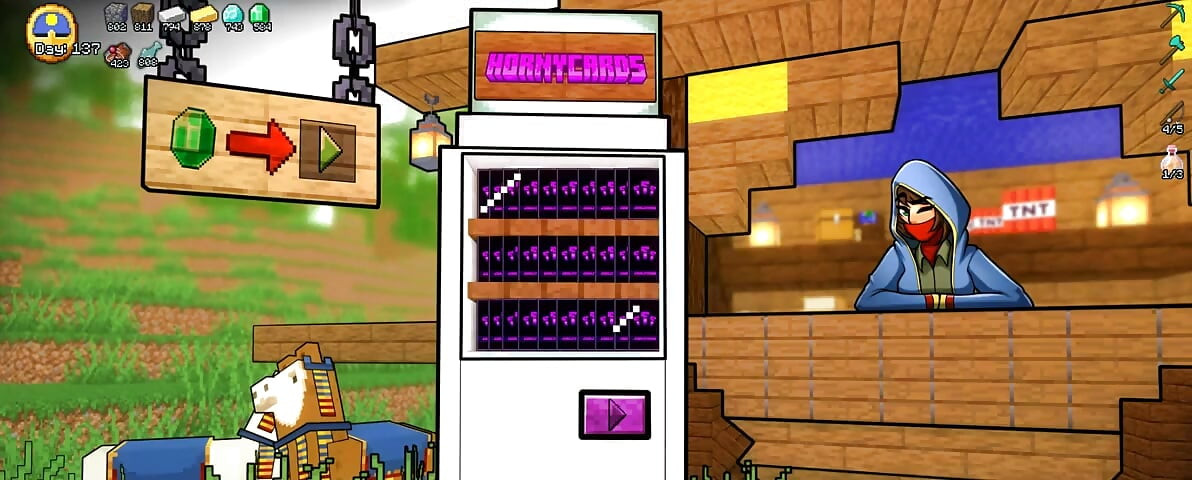 Minecraft Hornycraft Dio 83 Polusestra želi popušiti moj kurac od Loveskysanhentai