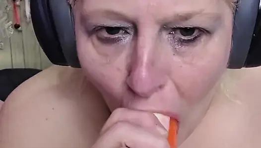 Big Piped Gagged in the Mouth of This Whore Hag