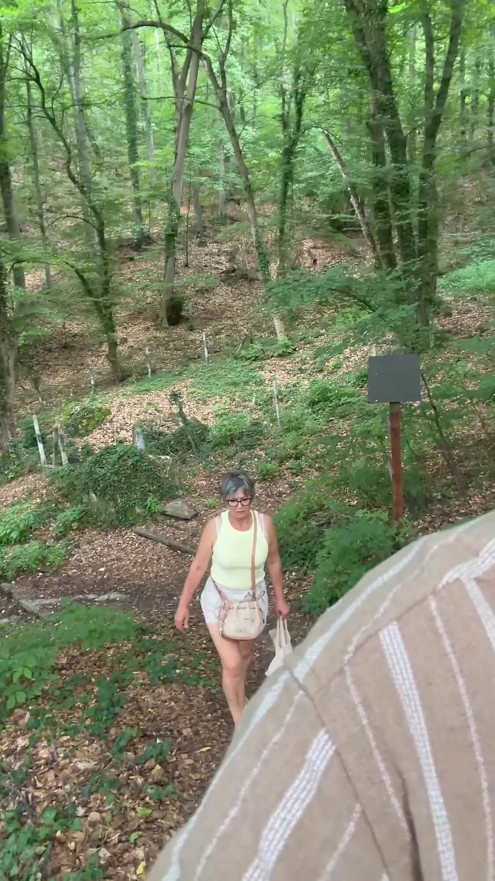 Madam O Outdoor Anal 7 - up on the Hill
