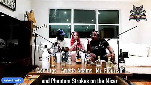 Adult Star Podcast bareng arietta adams di-anal sama mrflourish dan ace bigs