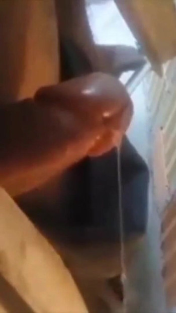Stunning moment from "My strong pennis no hands cum after calling my wife from my workplace"