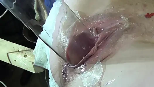 8 Dari Vagina Yang Sangat Dekat Bercinta Dengan Dildo Dan Kaca