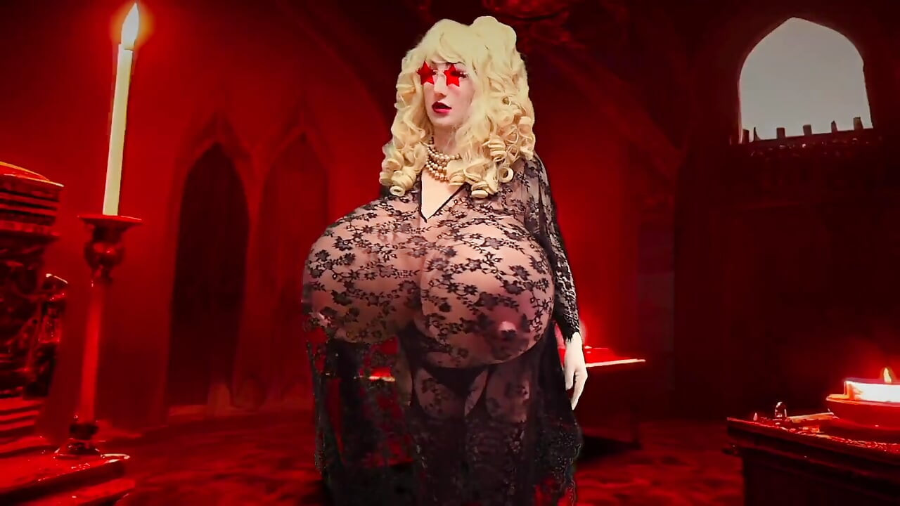 Lair of the Black Lace Robe Z Cup Vixen