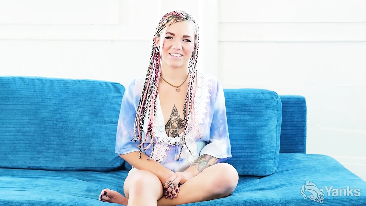 Pixie Lehaj Oils up Her Pussy