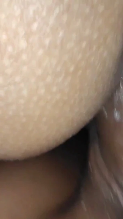 Key moment from "POV - Tiny outfit, quickie and creamy finish on her back"