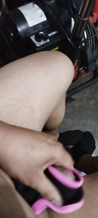 Comforting my virgin penis with my ex-girlfriend's panties