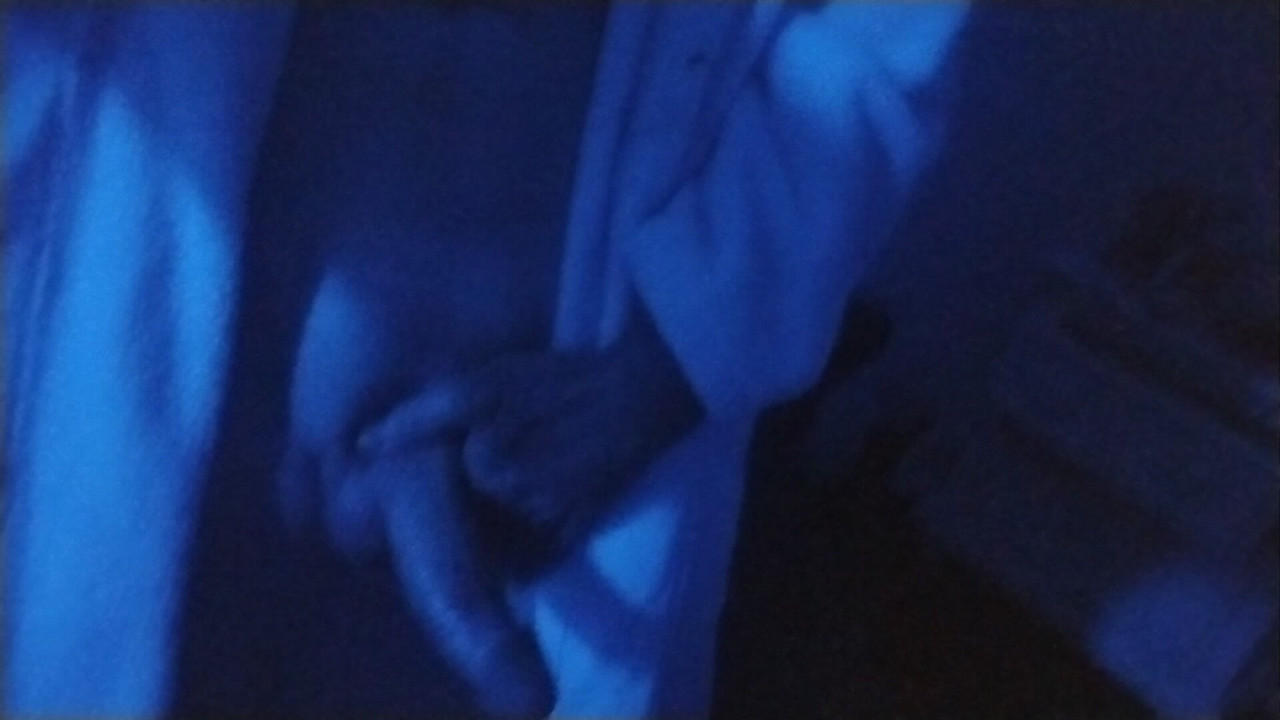 Stroking my bI-ig cock for you