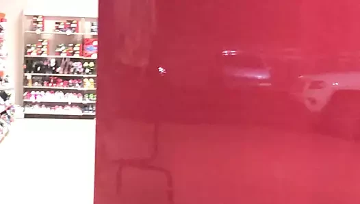 Sexy Russin bei der Arbeit