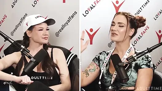 Siri Dahl grup seks partisi*es ve porno ödülleri | Siri Dahl ile Avn Özel | Adult Time Podcast