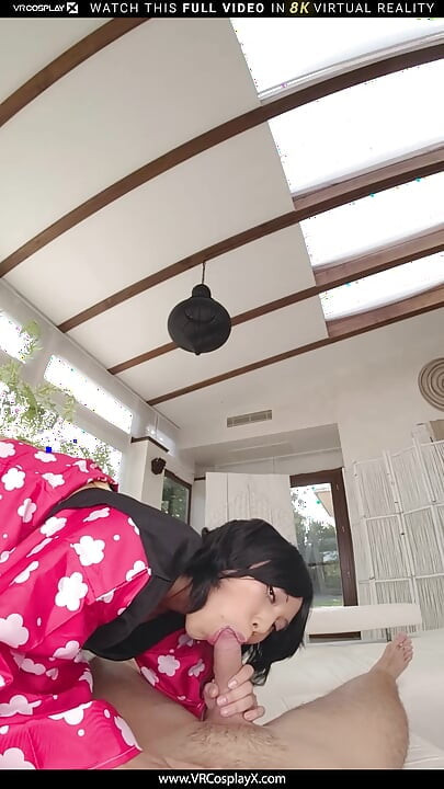Vrcosplayx 恶魔杀手 Mai Thai 作为 Yaiba Makomo 变得热辣和好色，因为她很危险 第 3 部分