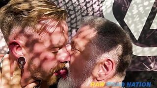 EXTREME DADDY & SON FUCK RAW IN THE SUN
