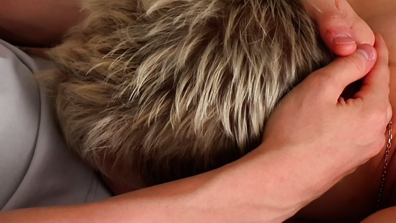 Guy with Huge Cock Fucks Young Guy Deep in Throat and Fills His Tight Ass with Cum