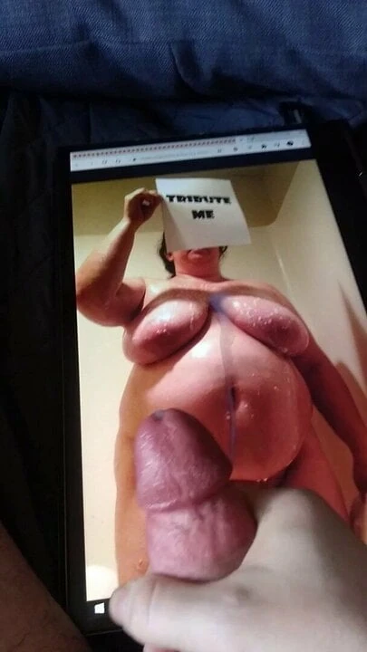 BBW whore cum tribute