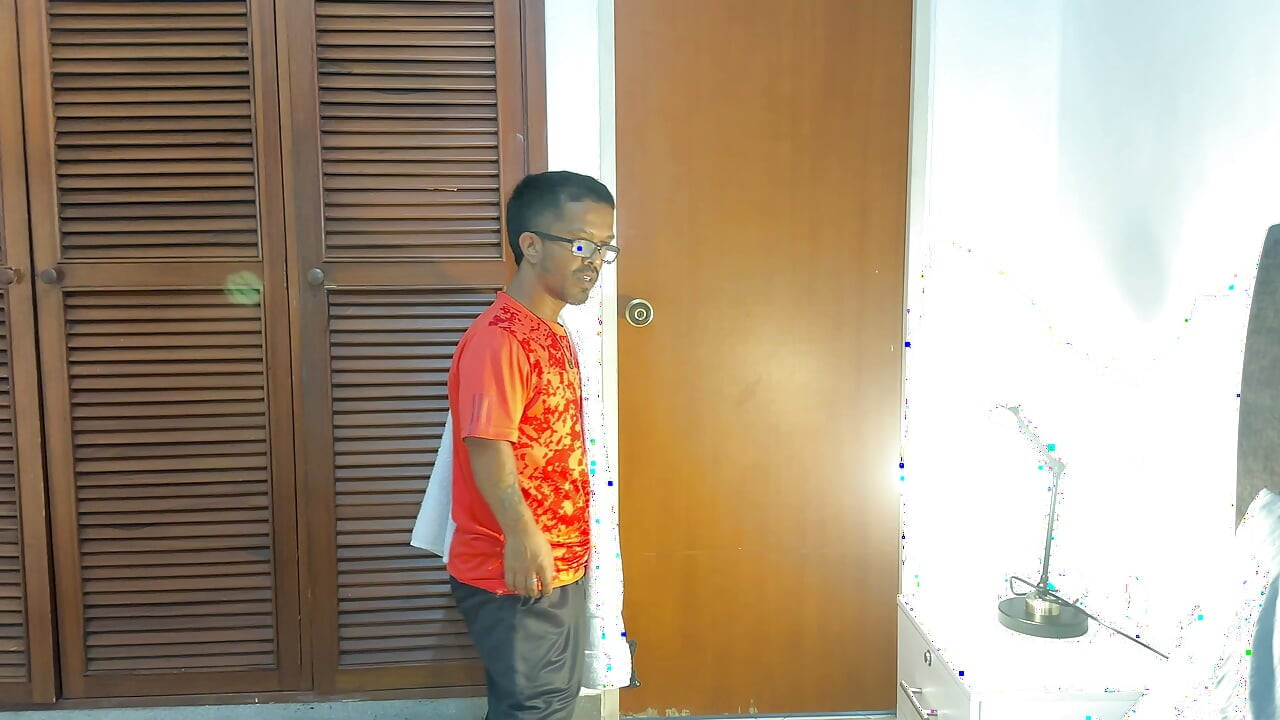 Watching my horny stepdaughter in her closet after getting out of the shower, I catch her secretly fucking her Latino stepbrother.