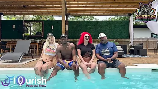 Mrflourish Podcast with Guest Roxi Keogh, Gigi Patsy and Datjguy in Florida
