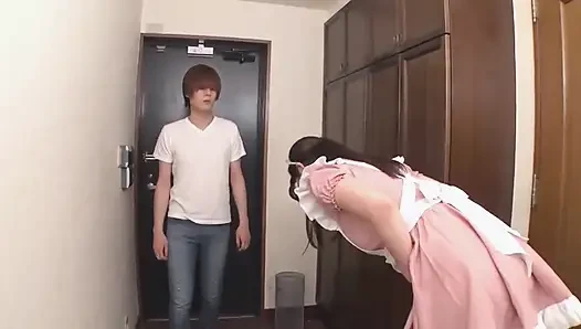 Ryoka Sakurai Sexy Maid Body Instant Passion Service