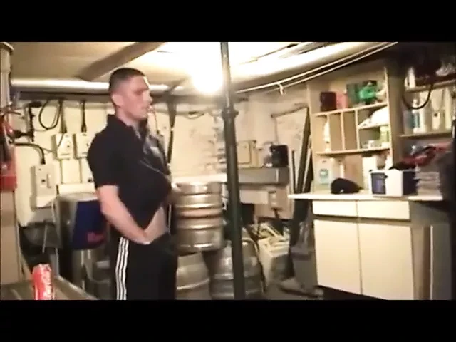 British Builders Use Younger Fit Chav Work Mate As Cum Rag