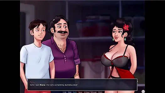 Yaz mevsimi efsanesi - Eva bebeğini doğurmuş ... Tony oradayken Johannes Maria'yi sikiyor