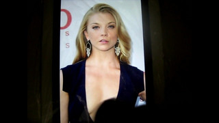 Sperma eerbetoon voor Natalie Dormer