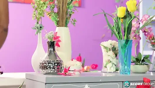 Flowers, a BBC and a creampie