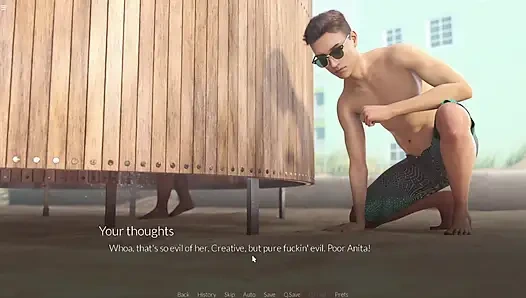 Black Milf Loves Riding White Huge Cock On The Beach