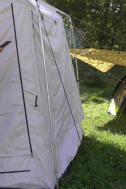 Risky Camping Masturbation - Almost Caught Outdoors