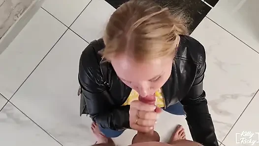 Fucked a Slut in the Throat From the Threshold