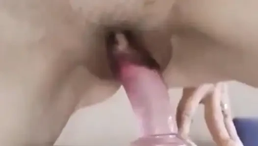 Solo masturbation with mature petite wife