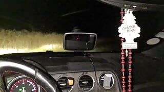 Heißer schwuler blowjob im auto