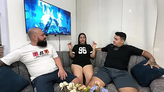 Ich möchte all meine Fans mit dem zufriedenstellen, was sie lieben, also mache ich einen reichen Dreier – PORN EN ESPAÑOL