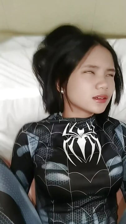 HORNY BLACK SPIDER WANTS MY WEB - PORN PARODY