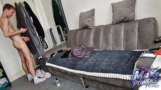 Guy Came Round for a Edge N Sound Sesh, Had to Do My Cock After