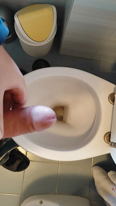 in the bathroom
