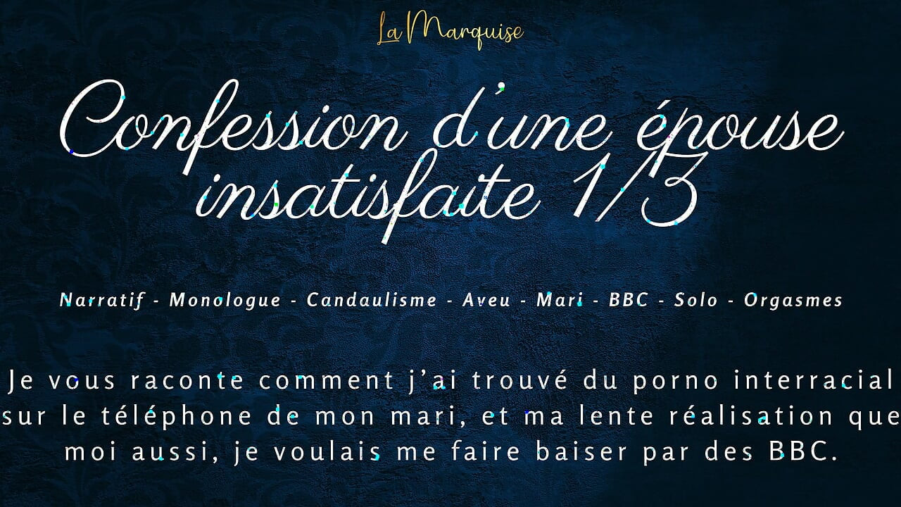 French Audio porn - eu descubro pornô bbc no telefone do meu marido e eu amo