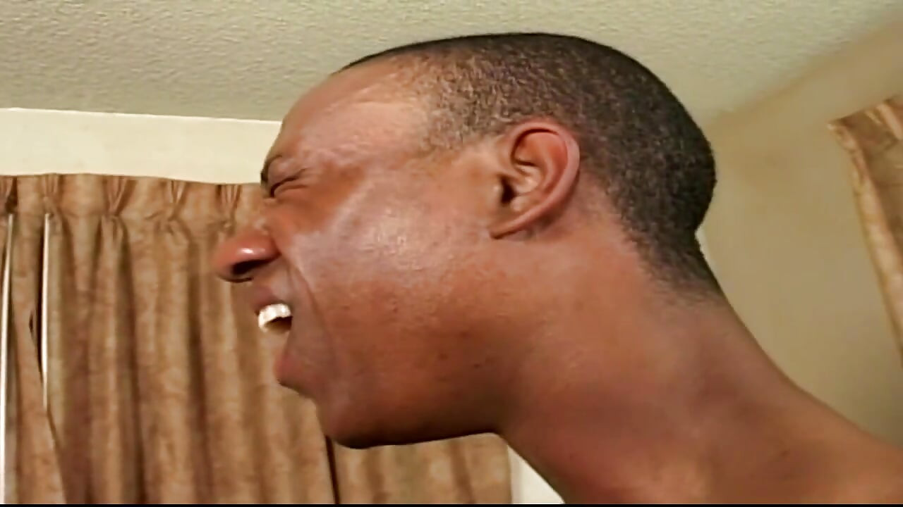 Very, Very, Very black Fat fucking...cum on face