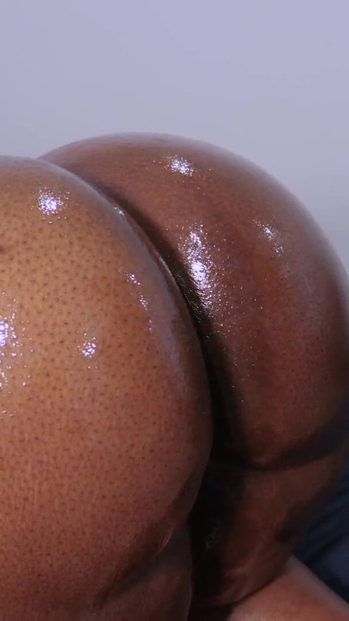 Can't Remain Flaccid During Black Booty Tease With Olivia Cheeks | Clip 3