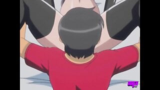 La seule façon pour akitoshi de sauver sa vie est de jouir dans autant de chattes que possible - hentai pros