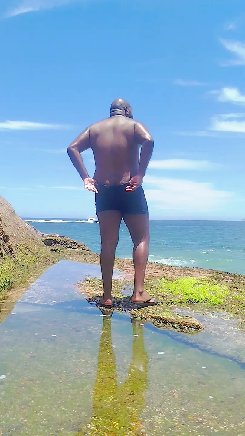 Showing off My Big Body in Rio De Janeiro