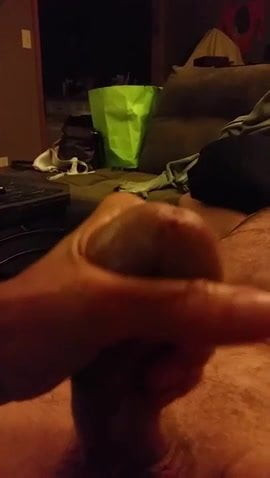 Hand job cum