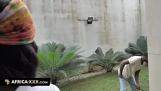 Precious Gives in to Temptation with the Gardener