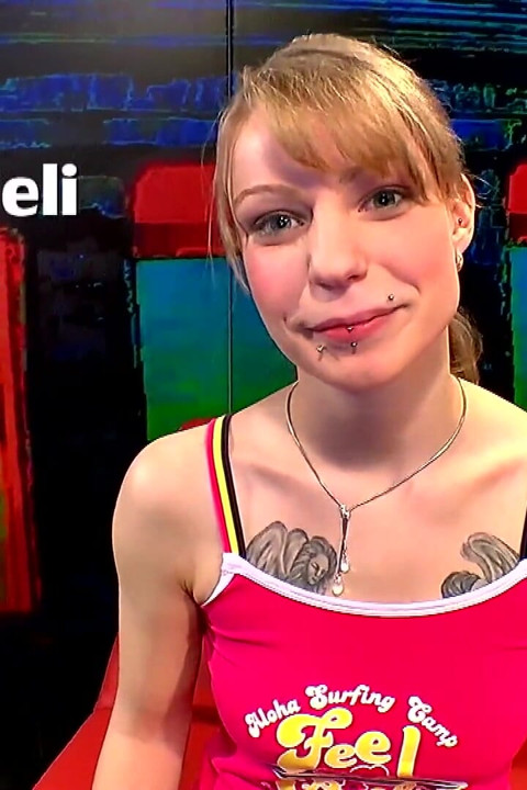 Ggg John Thompson - Tattooed Babe Swallows Cum and Gets Pounded Hard