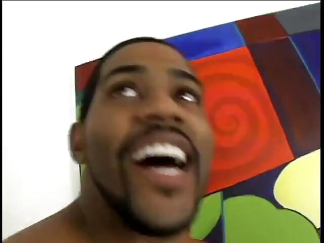 Sexy tattooed young blond bitch takes part in interracial gangbang with four black studs